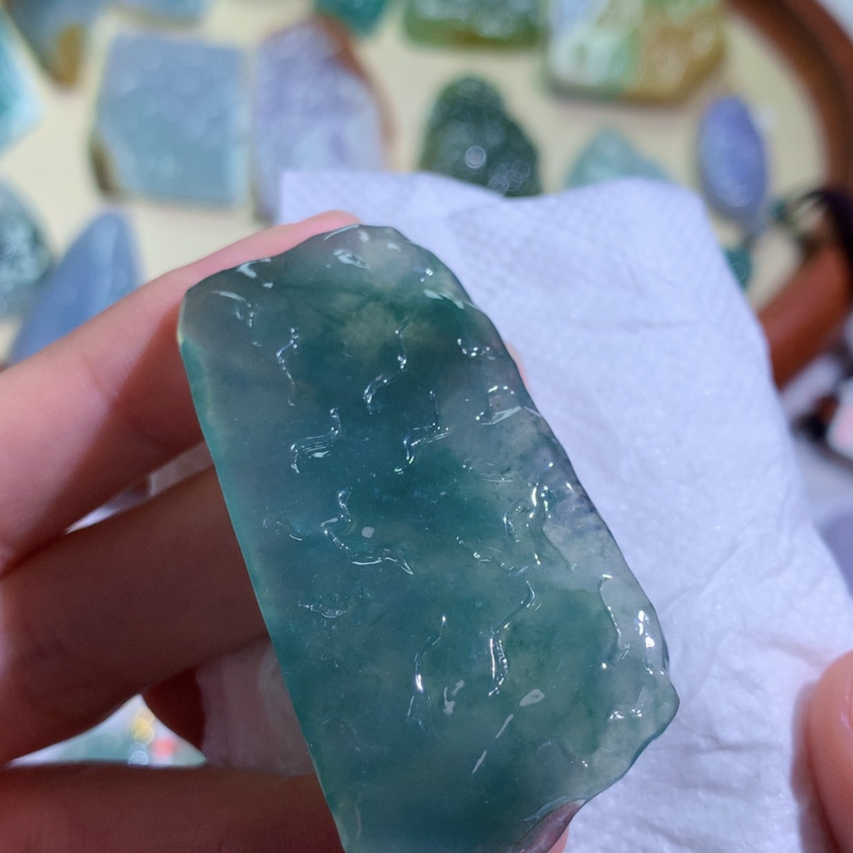 【闪购商品】翡翠未镶嵌吊坠(不含链) 2704