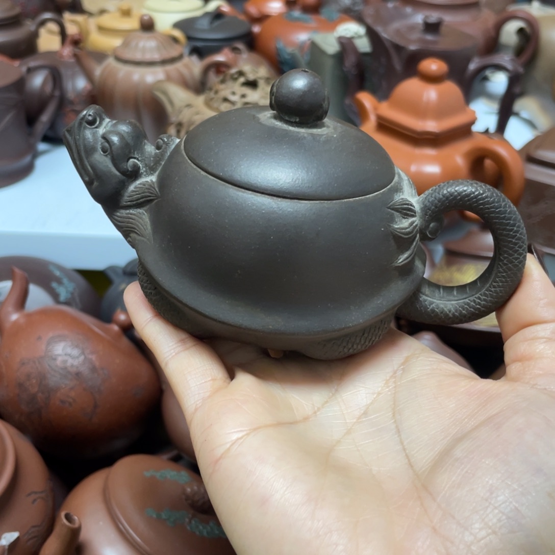 画***足茶壶紫砂紫砂艺术学院