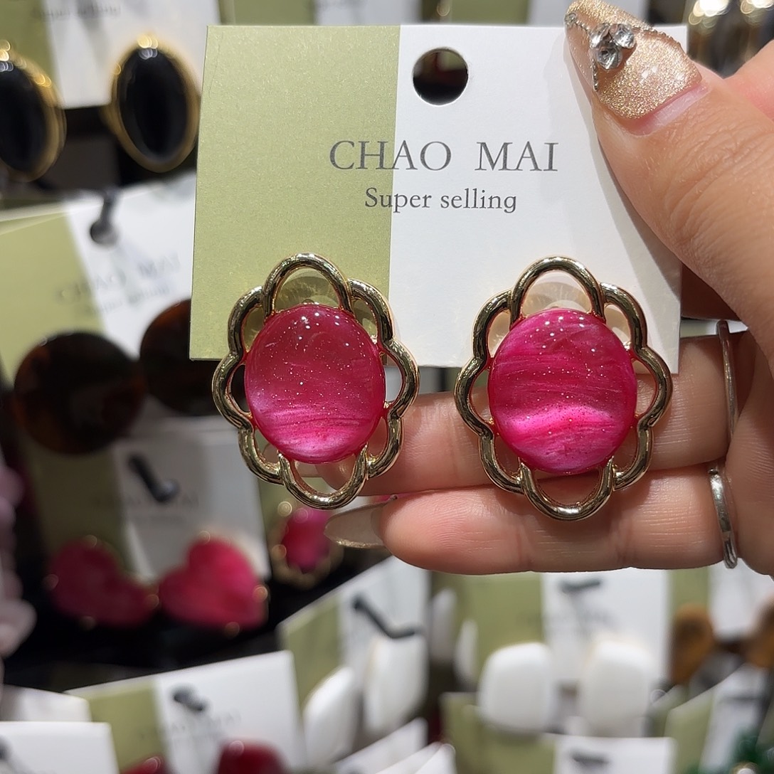 铜合金925银耳钉的