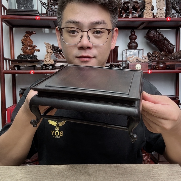 紫光檀工艺品底座