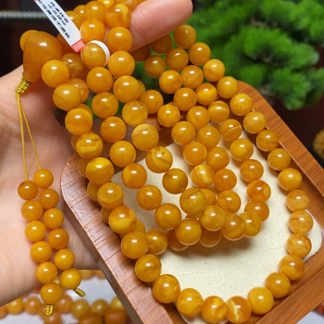 【闪购商品】蜜蜡颈饰未镶嵌项链