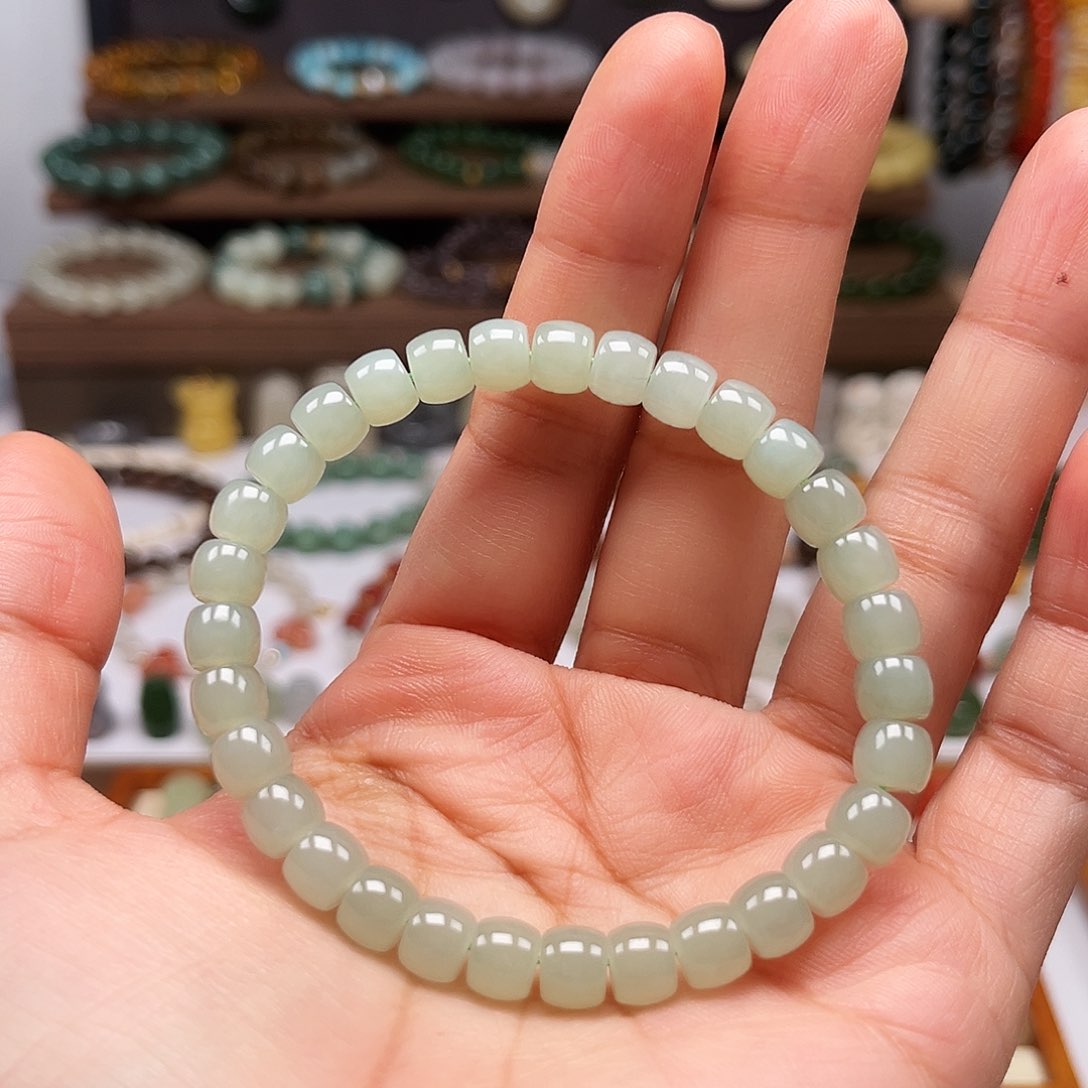 手链未镶嵌和田玉和田玉