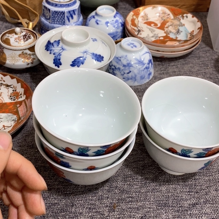 紫砂茶杯非常漂亮好看的碗