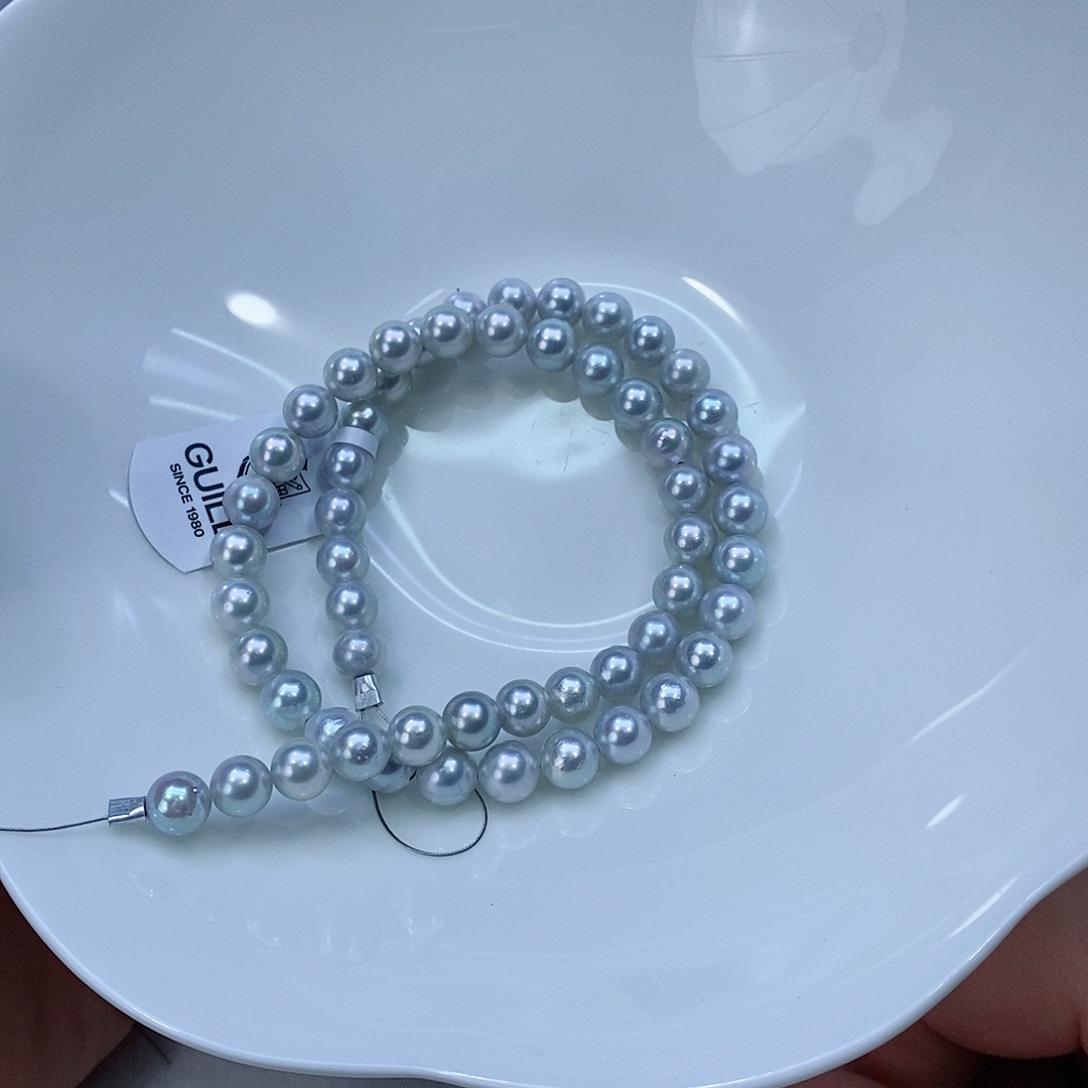 海水珍珠颈饰银S925镶嵌