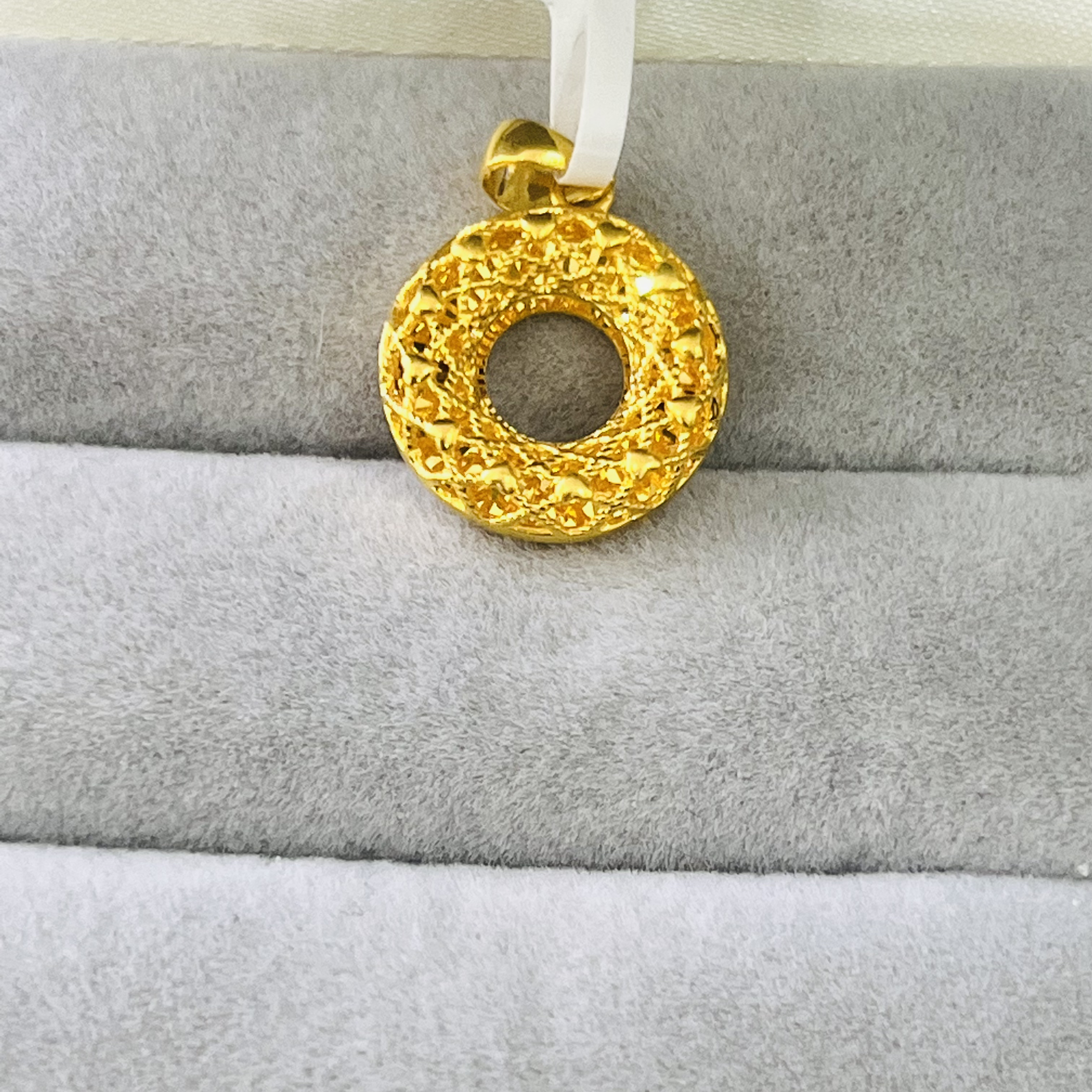 【莹莹专享】足金999饰品 甜甜圈 2.91 GP
