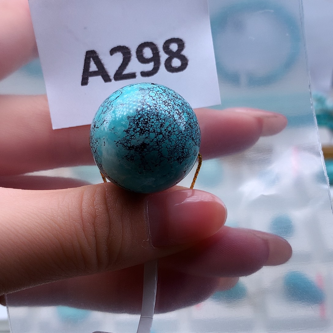 绿松石未镶嵌高瓷高色