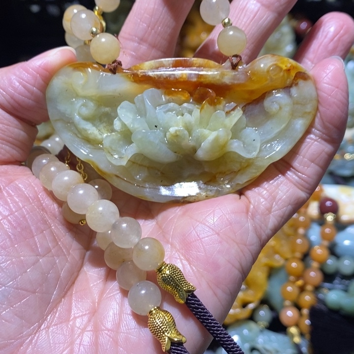 岫玉岫玉吊坠未镶嵌