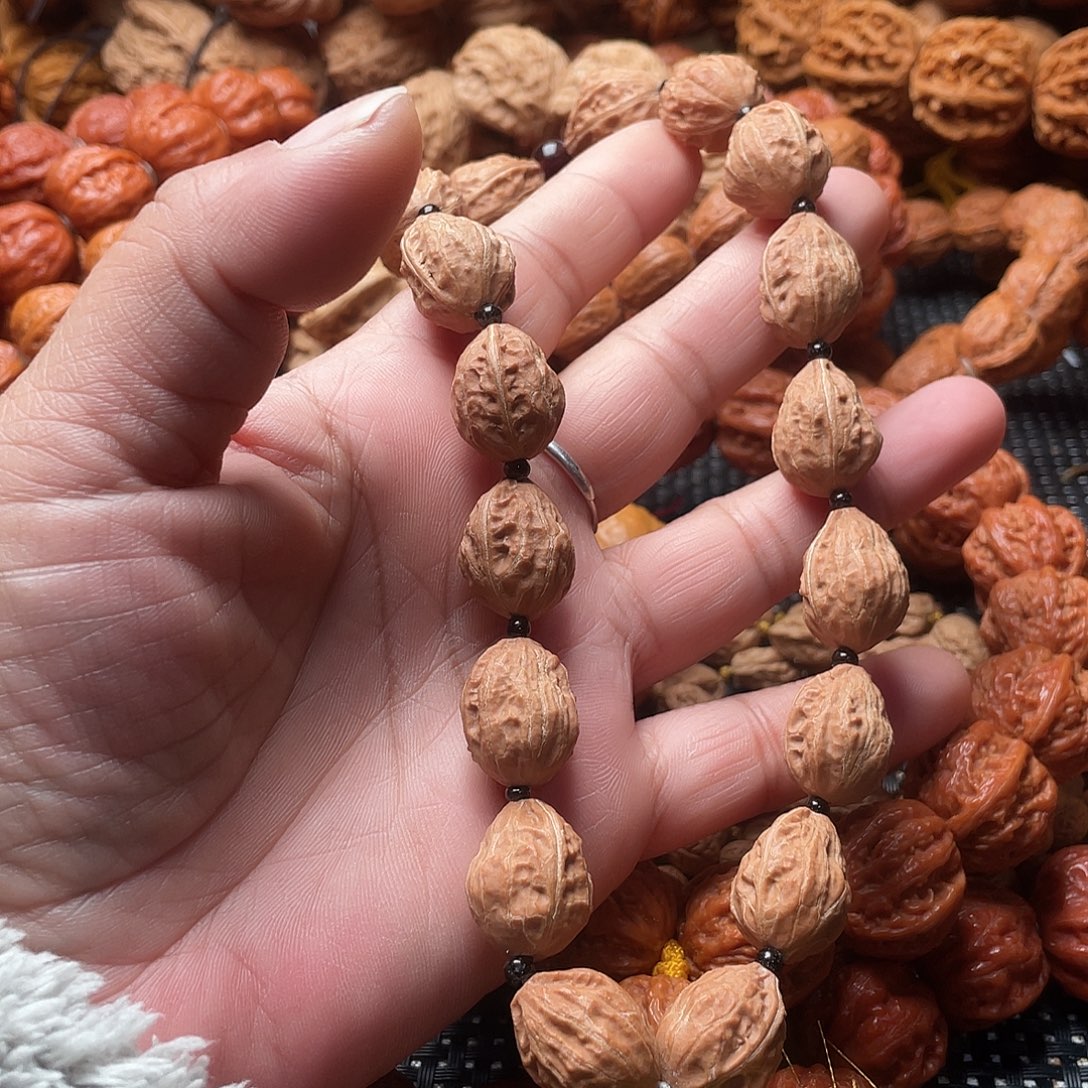 我***~文玩核桃手串异形钱袋子