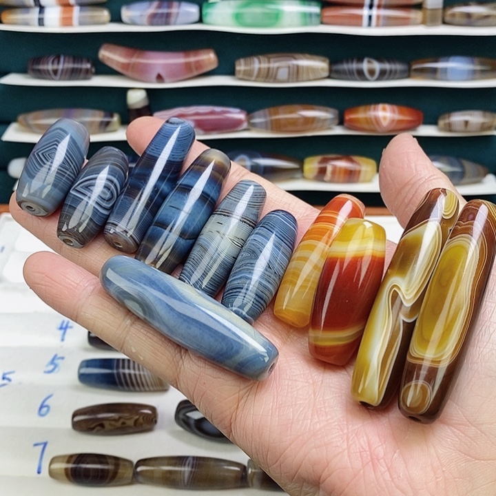 太***亮玛瑙/玉髓未镶嵌颈饰送一个