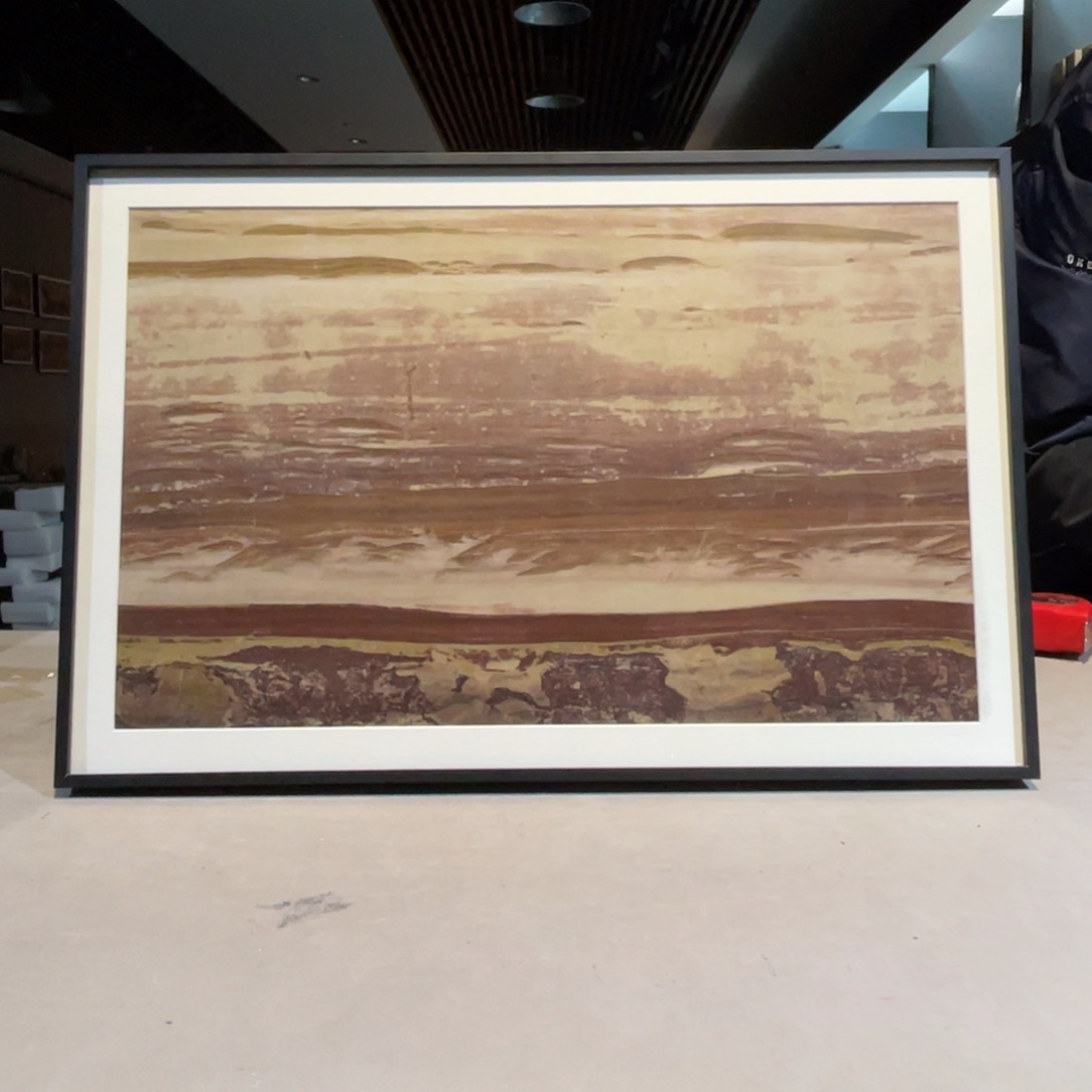 彩石49/33 三峡清江画面石