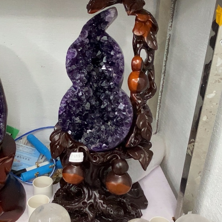 紫晶大型摆件（非配饰）未镶嵌