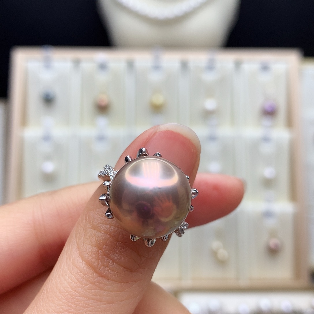 颈饰淡水珍珠合金