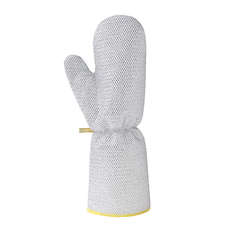 钢丝不沾油厨房清洁刷碗洗碗神器防水防油一体保洁手套2025