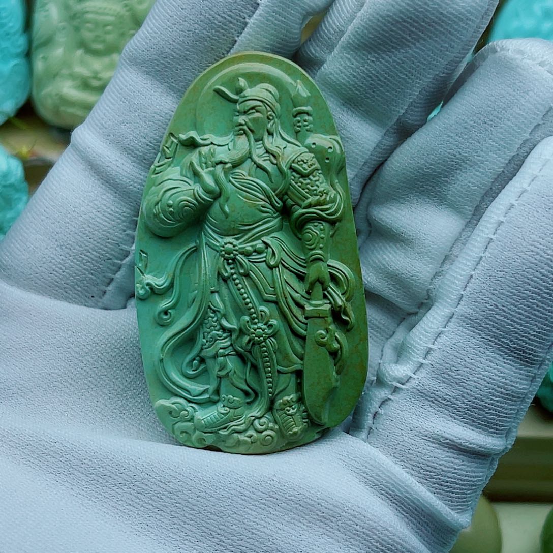 绿松石未镶嵌珠宝奇石