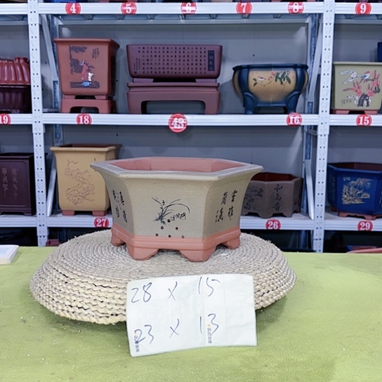 紫砂花盆宜兴紫砂厂