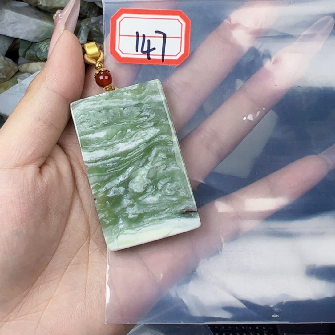 和田玉珠宝半成品未镶嵌