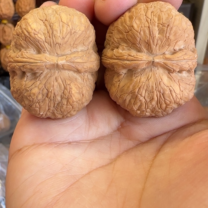 吊坠文玩核桃双蟒二炸40