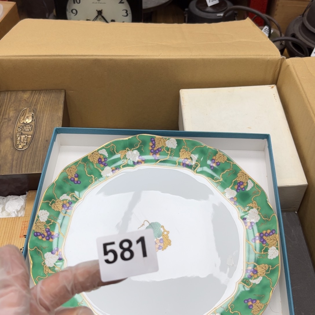 瓷片摆件工艺品摆件666 