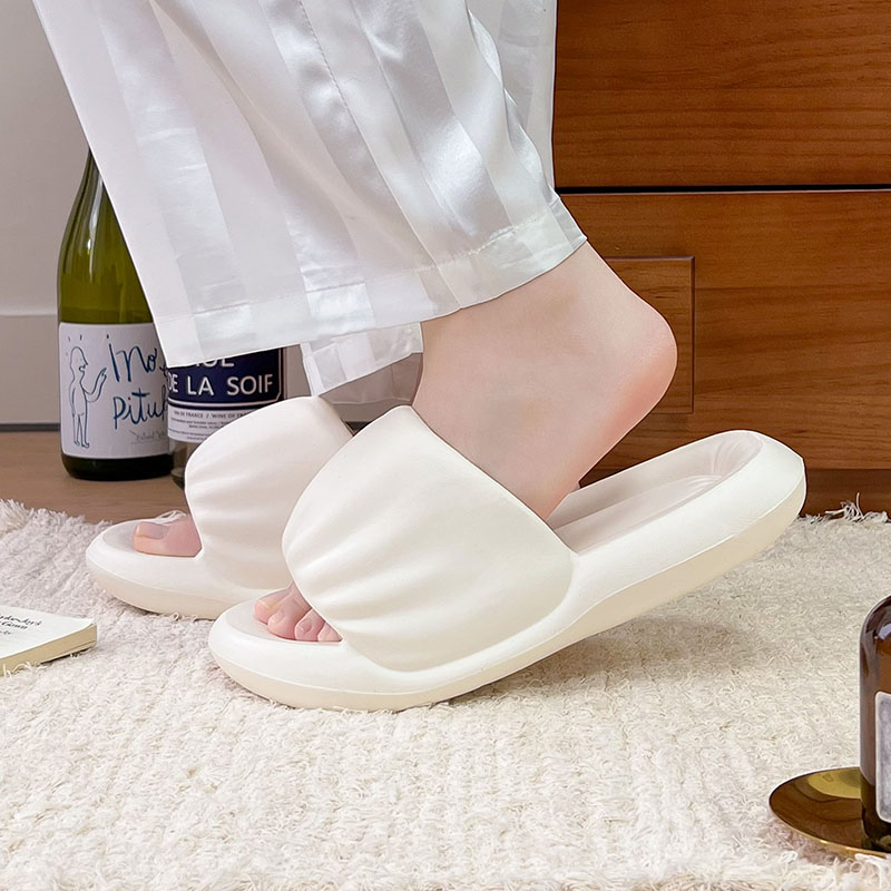 蚂蚁之恋 防滑简约厚底防滑踩屎感浴室洗澡居家寝室凉拖鞋 1双装