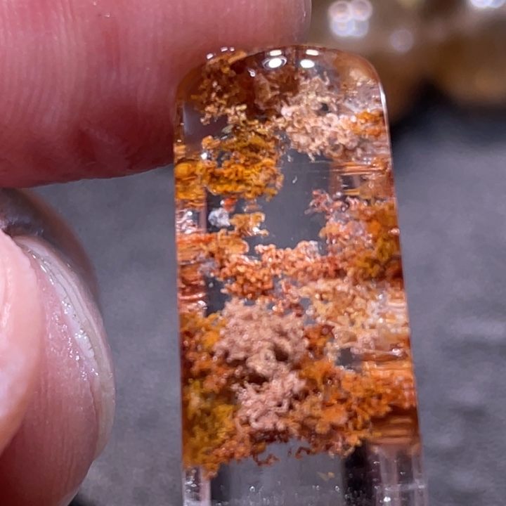 关***音未镶嵌颈饰发晶幽灵