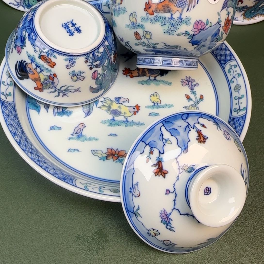 景德镇手工手绘茶具