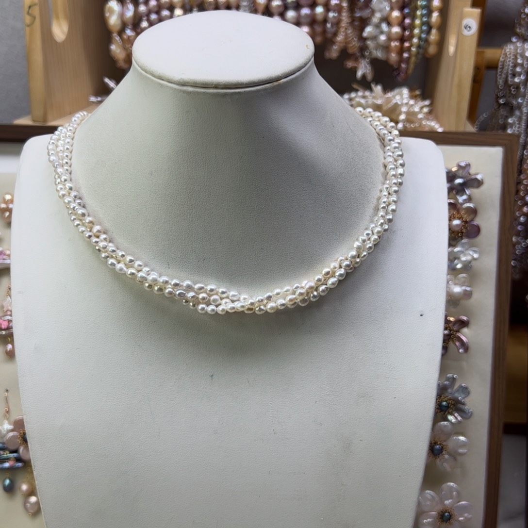 淡水珍珠手绳合金