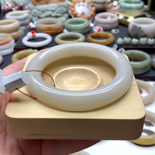 石英质玉手镯未镶嵌