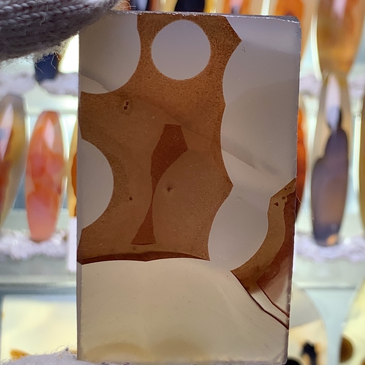 未镶嵌玛瑙/玉髓珠宝半成品124