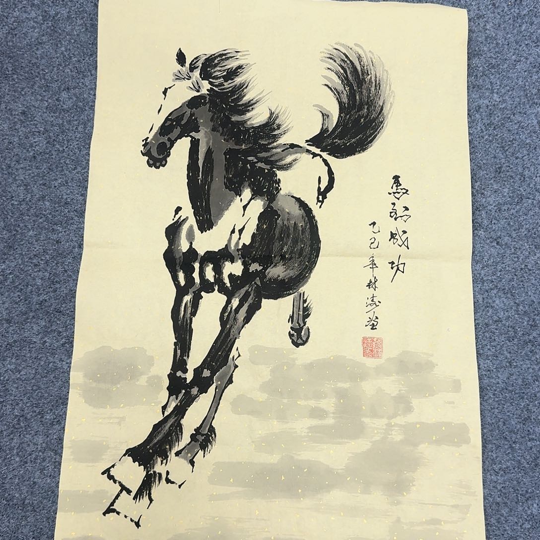 国画国画作品宣纸纯手绘