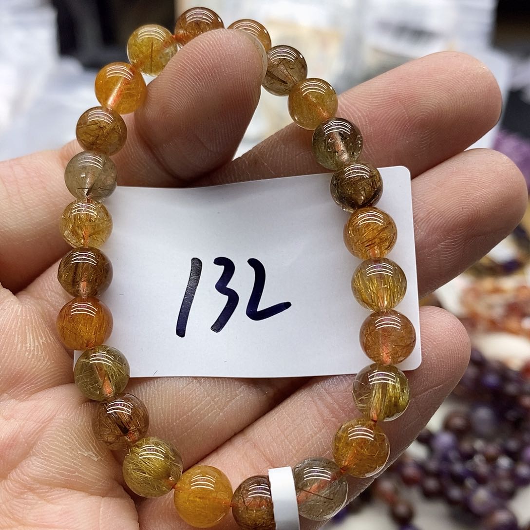 水晶手串未镶嵌天然