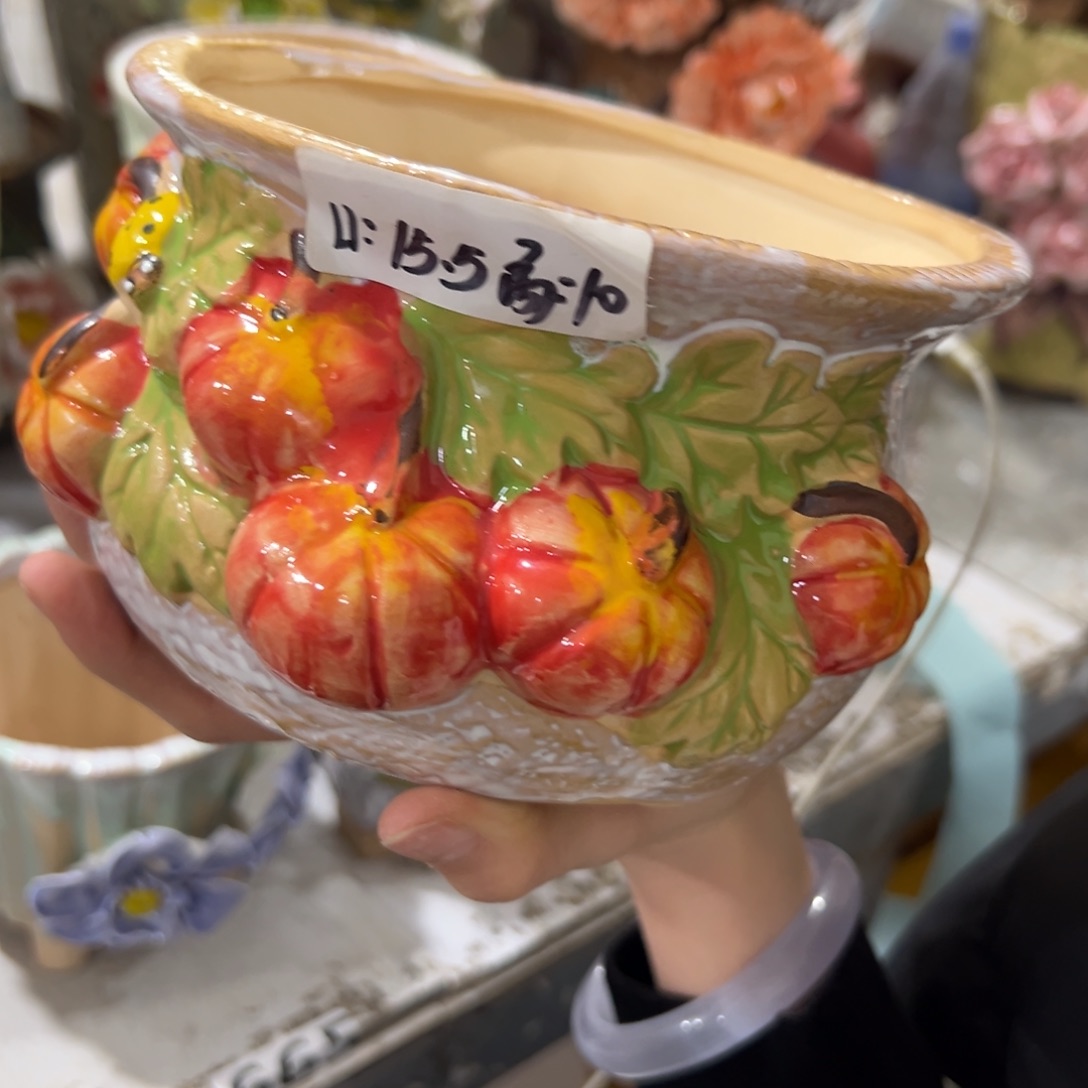 满20米秒退拉黑花盆