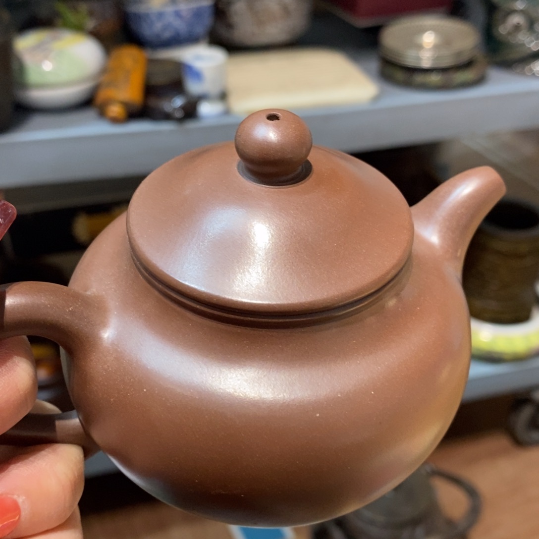 紫砂茶壶顺**张密胺手绘陶瓷