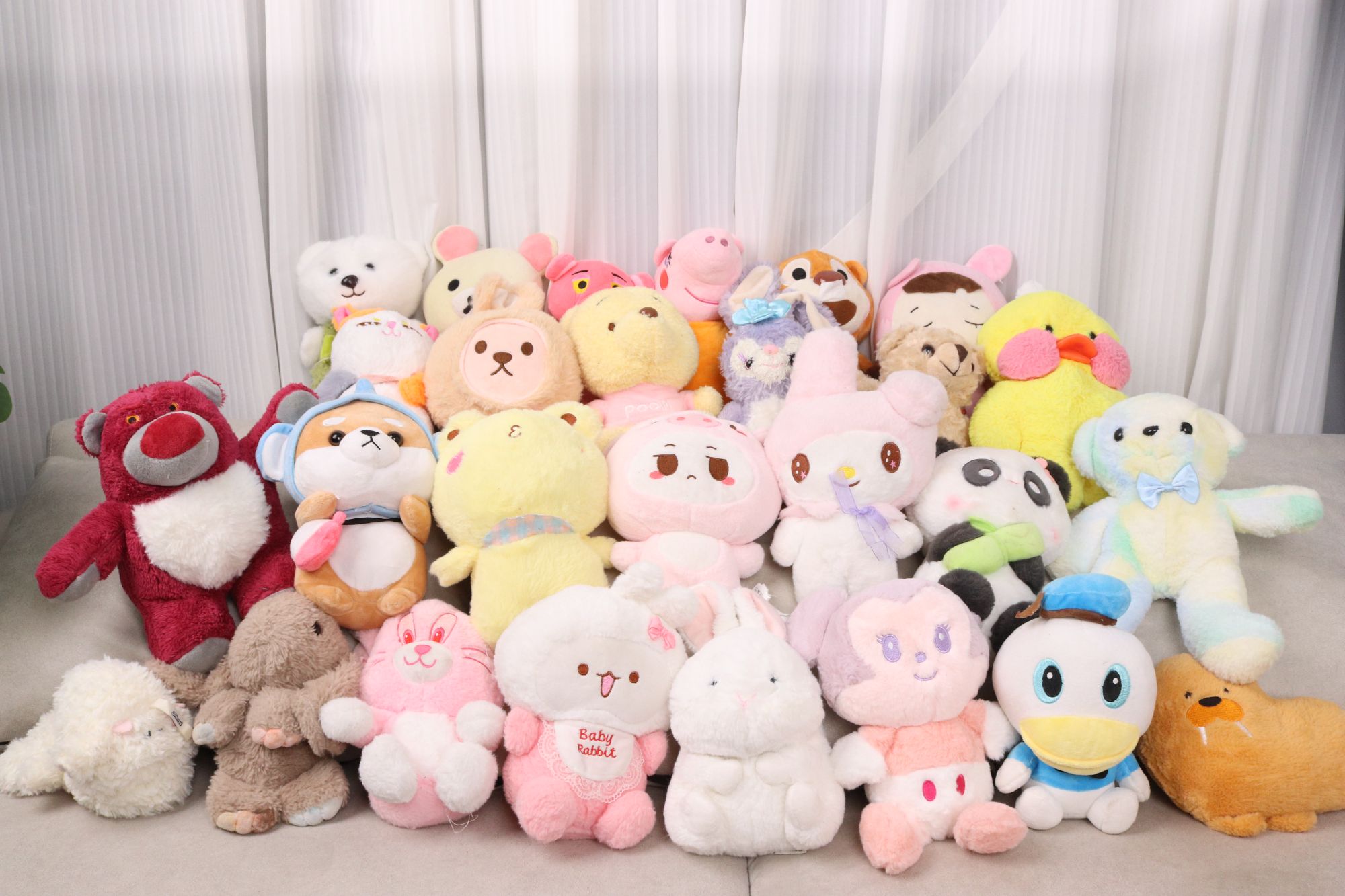 中古毛绒玩具称斤