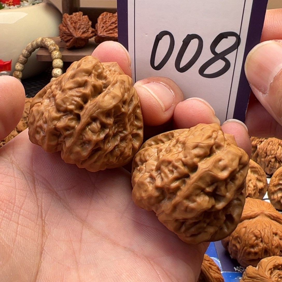 文玩核桃把件三角蛙40尺寸008号