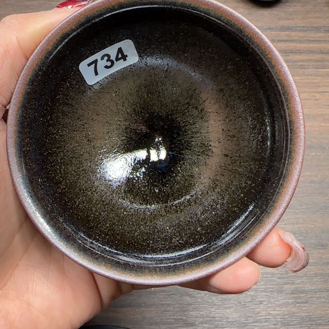 茶盏龙窑柴烧原矿原釉734