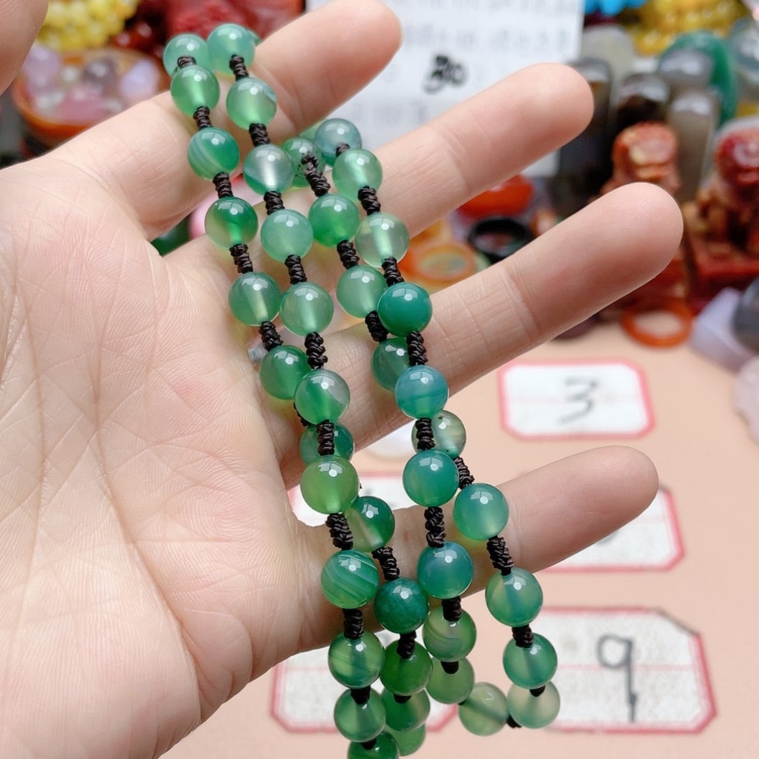 玛瑙/玉髓颈饰合金?**?