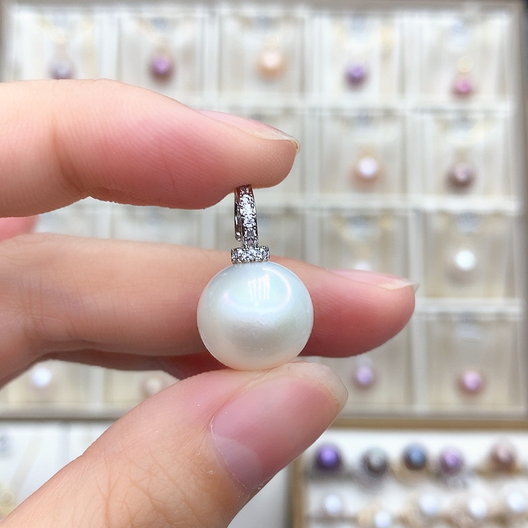 淡水珍珠颈饰合金