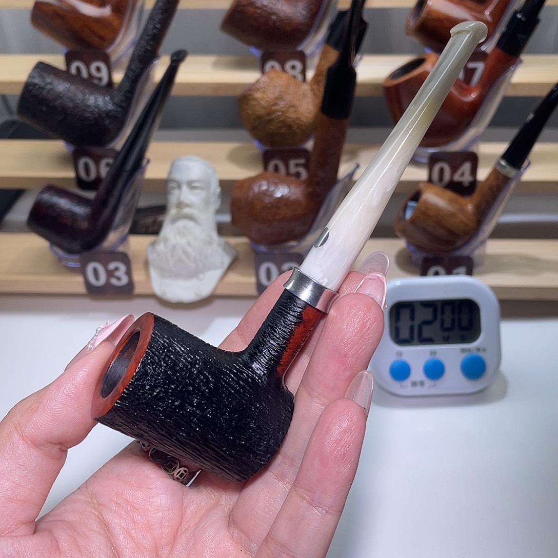 花***、花哥 马氏近新锤子烟斗