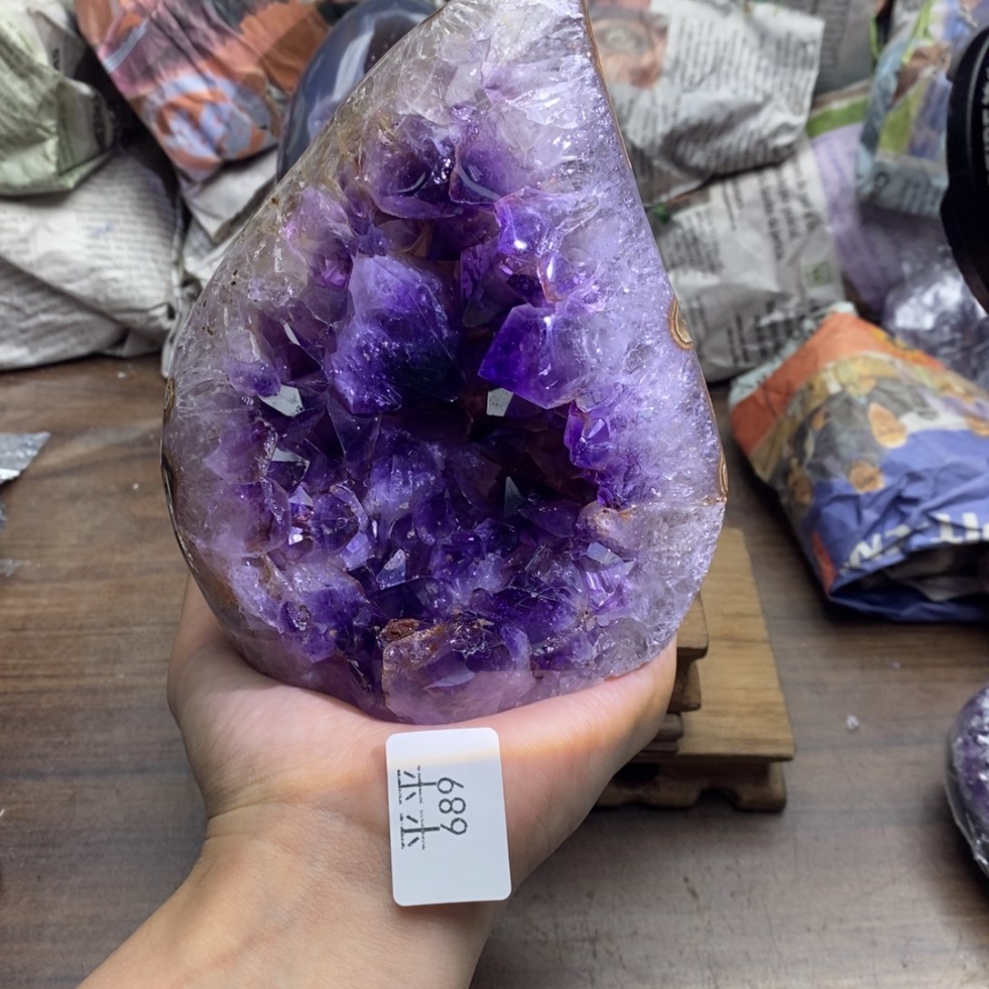 未镶嵌珠宝半成品紫晶