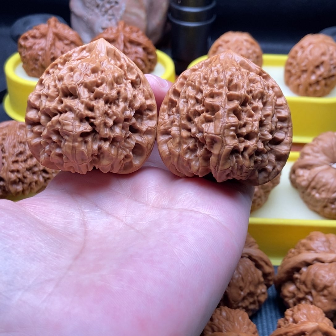 文玩核桃吊坠官帽47