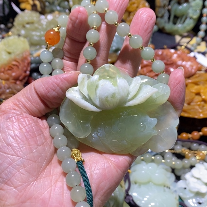 岫玉岫玉吊坠未镶嵌