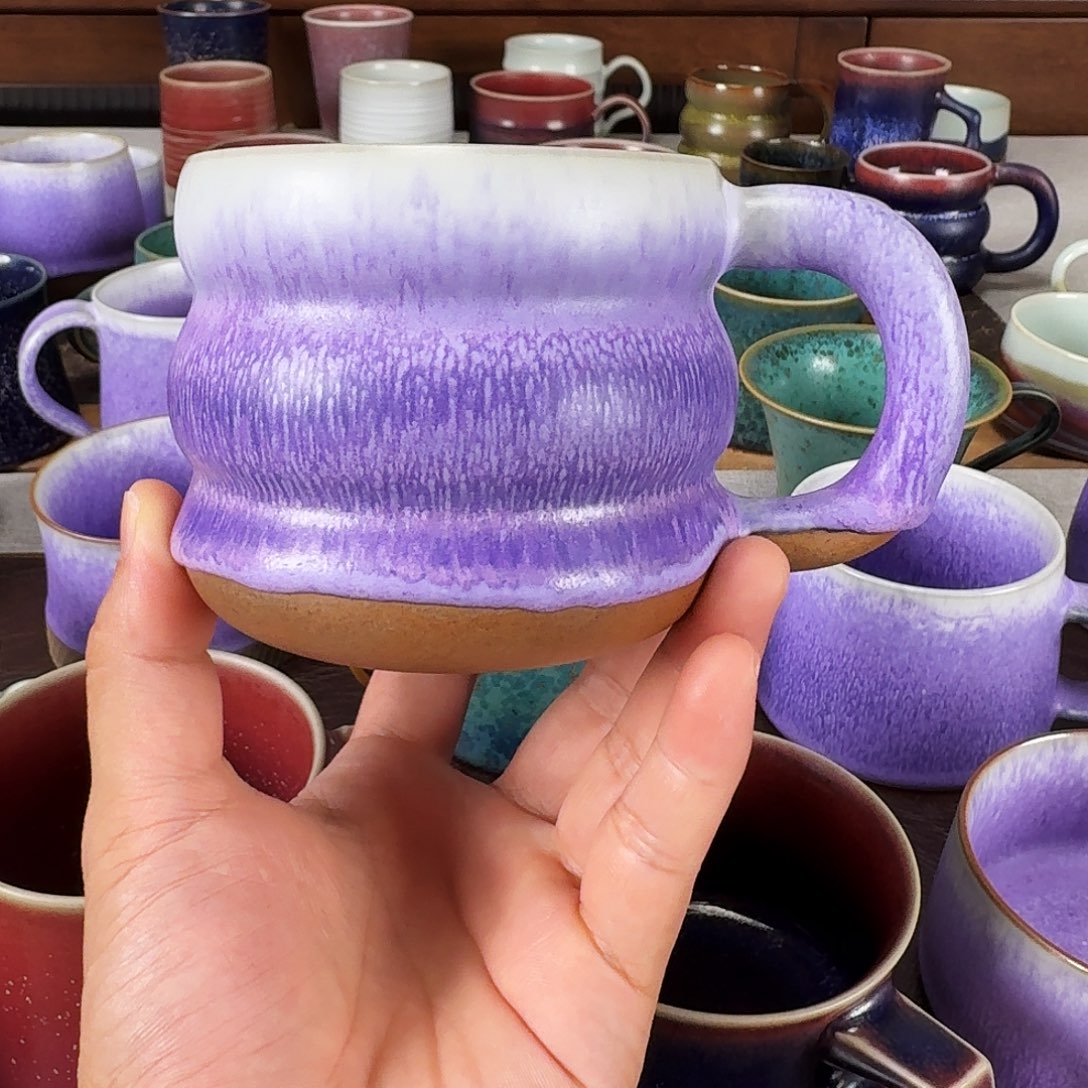 泥想造物均瓷高端陶瓷杯子任晓飞