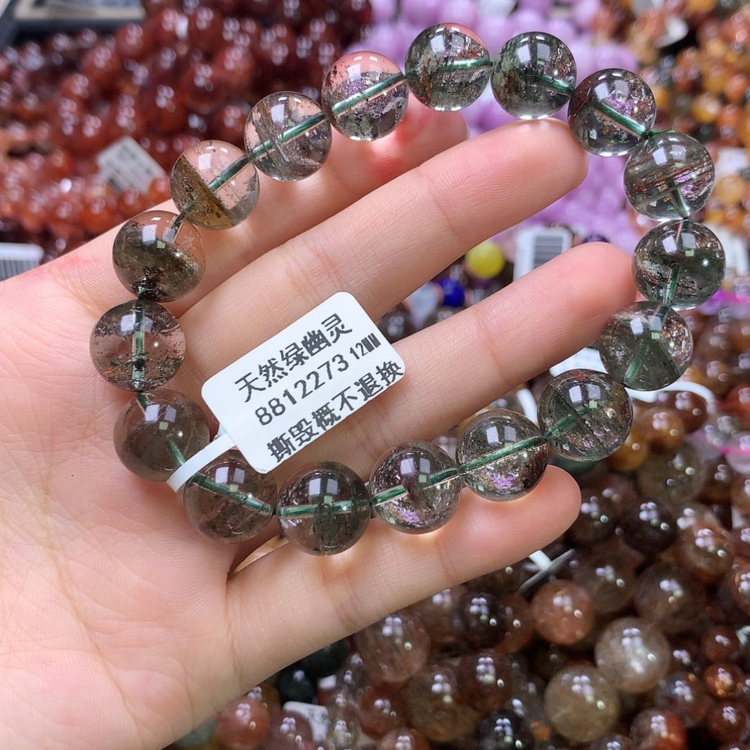 水晶手链未镶嵌，