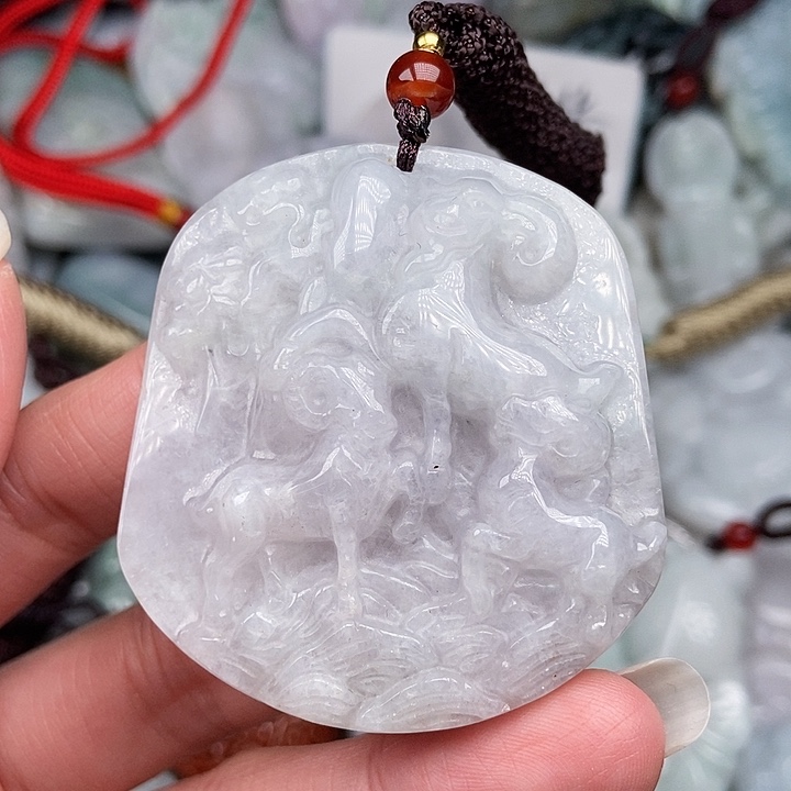 颈饰未镶嵌翡翠翡翠