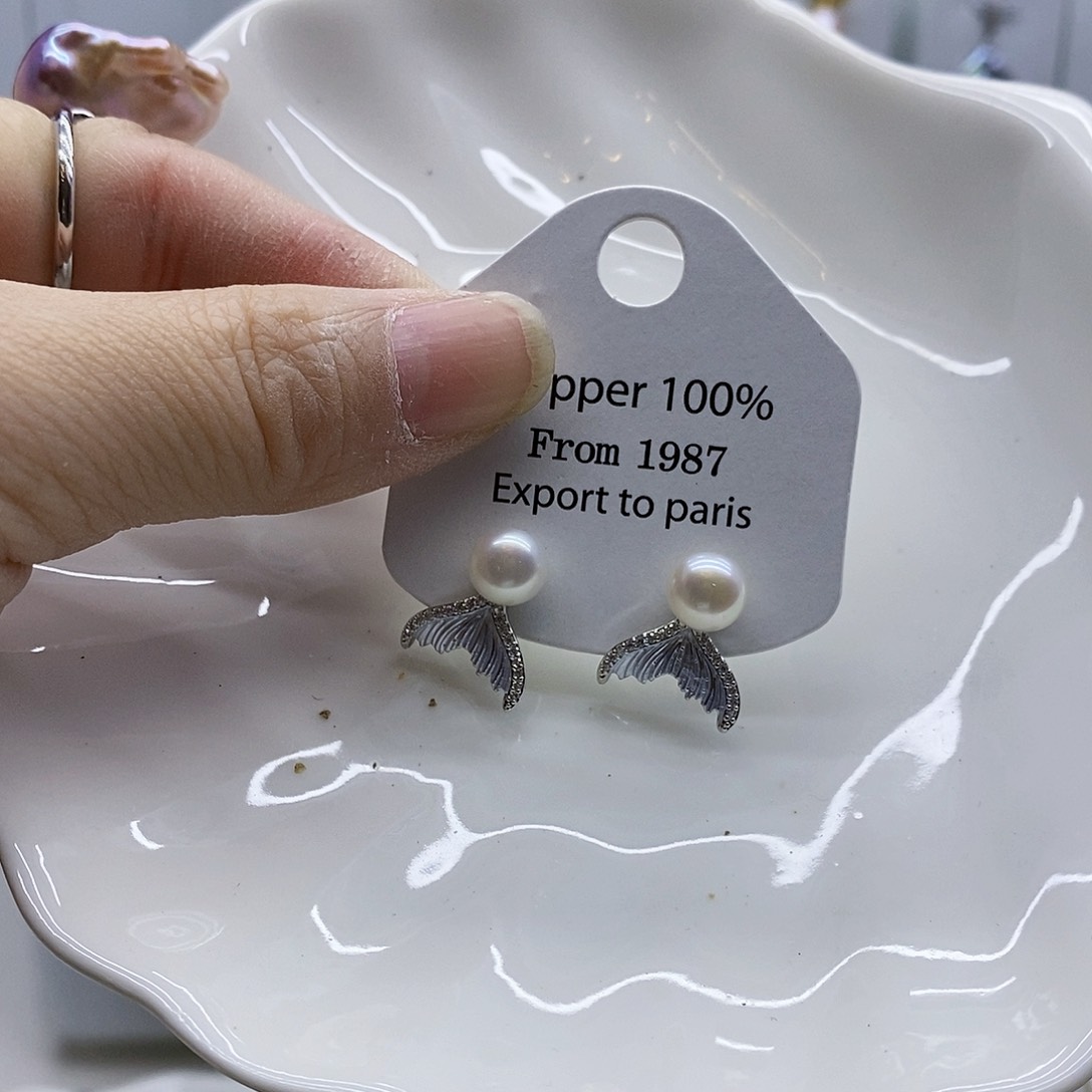 颈饰合金淡水珍珠