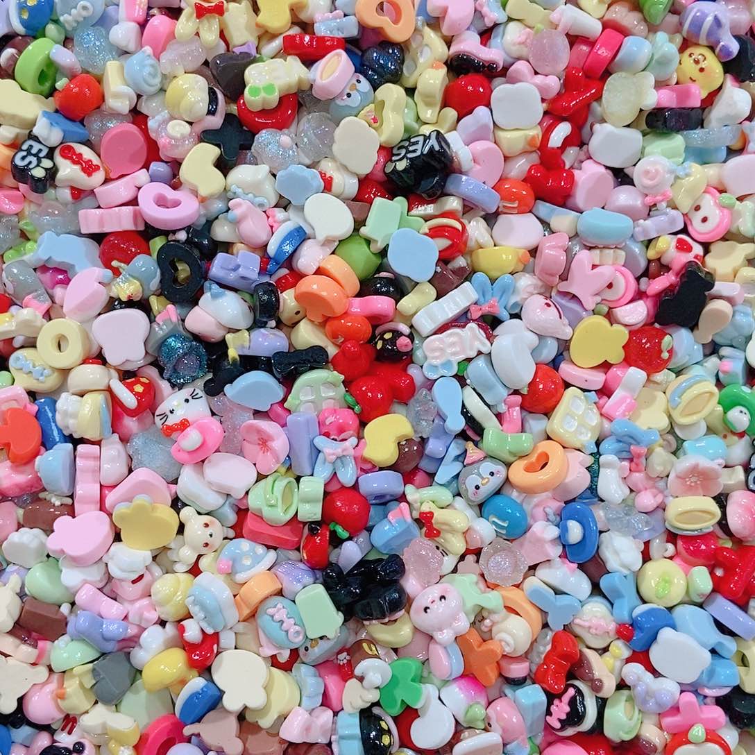 树脂想念金粉超mini混款300个