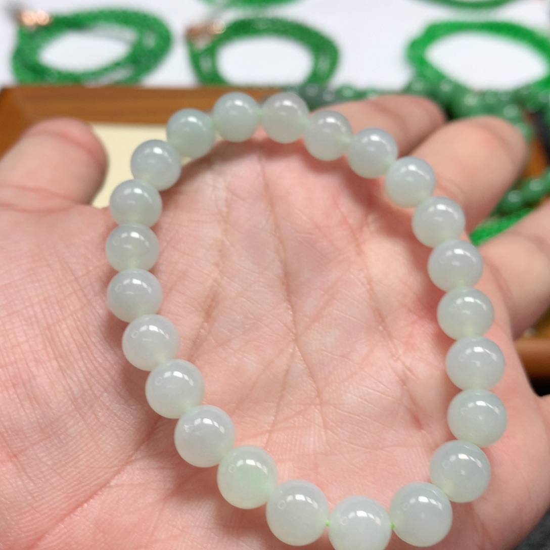 未镶嵌手链翡翠翡翠