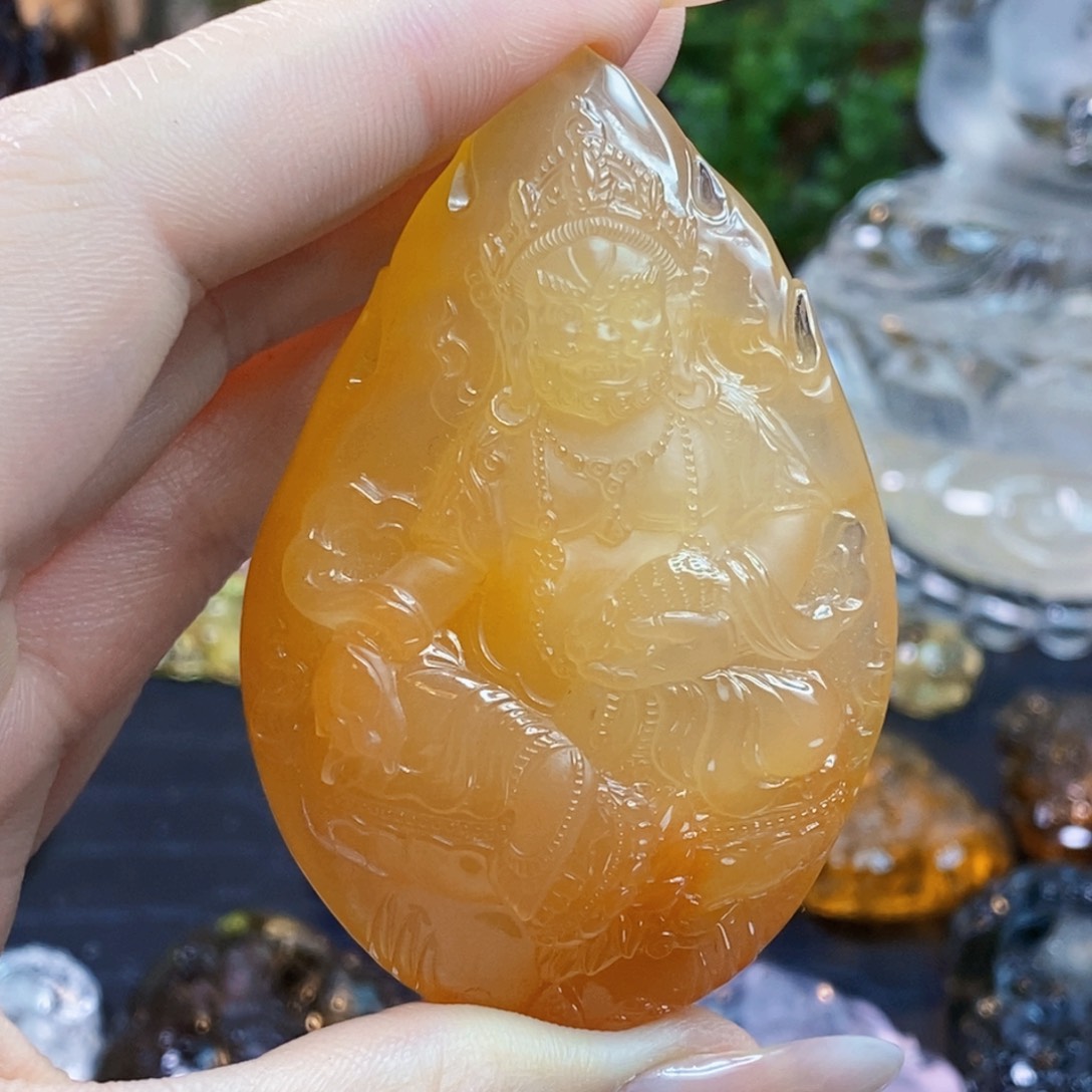 水晶颈饰未镶嵌吊坠