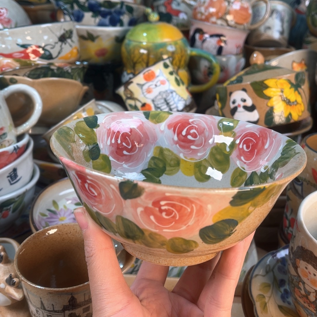 景德镇手工手绘杯