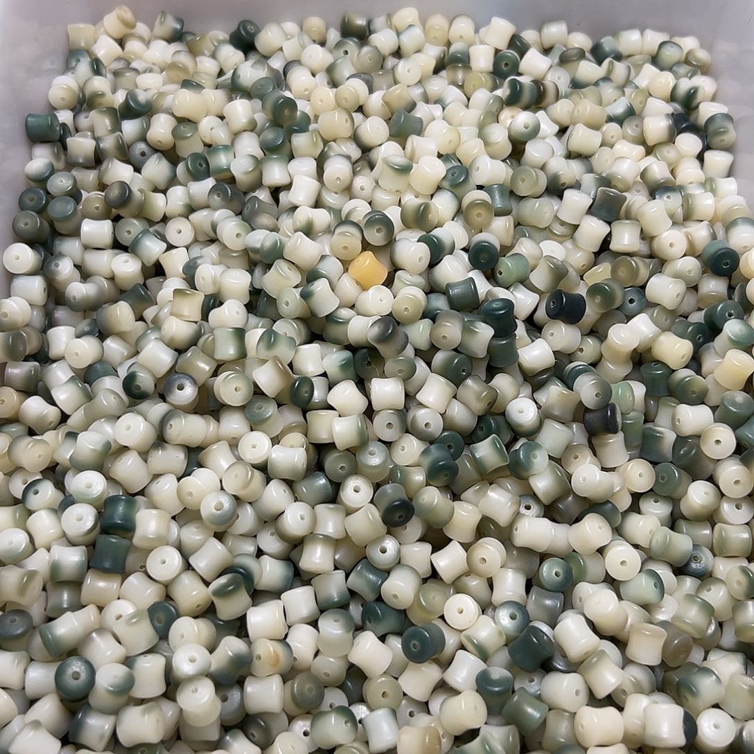 白玉菩提吊坠卡9节节高120颗